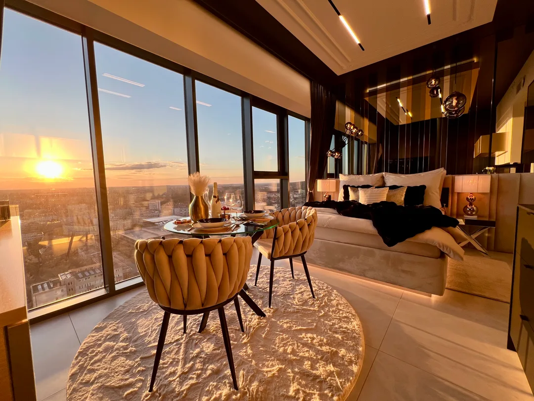 Sky Suite 22 in Hanza Tower — Luxury Experience High Above Szczecin
